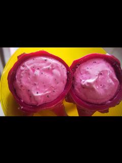 Foto resep Ice cream buah naga