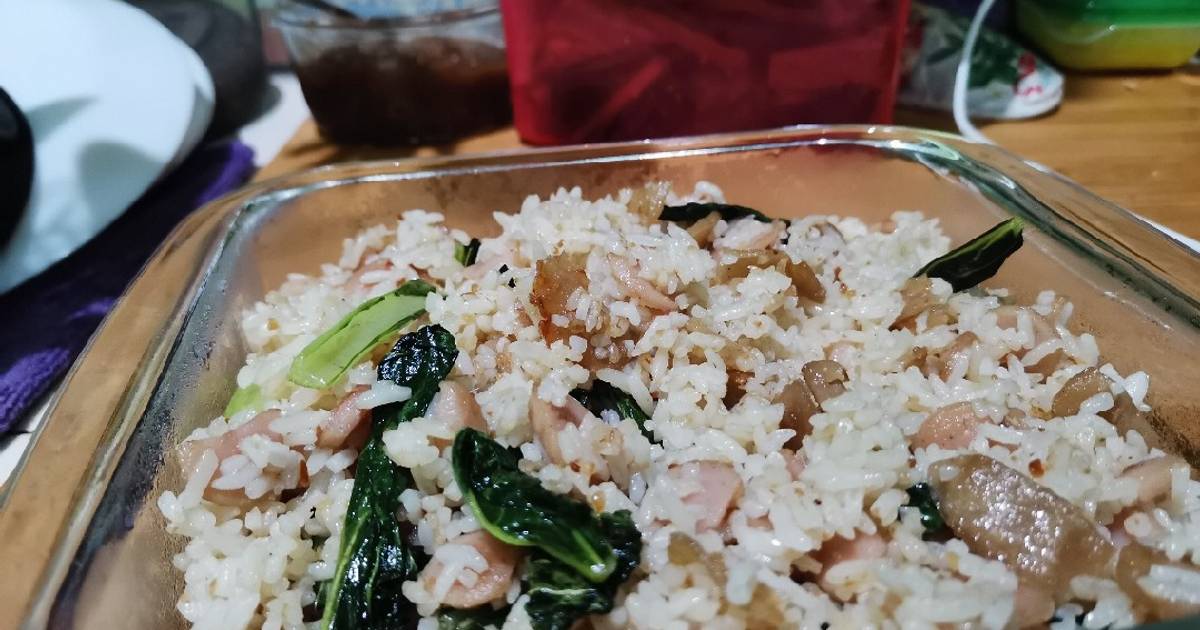 Resep Nasi Goreng Putih tanpa bawang merah, cabe & kecap manis! oleh