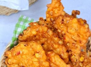 Foto resep Perkedel jagung/bakwan jagung gurih, kriuk, renyah, umami