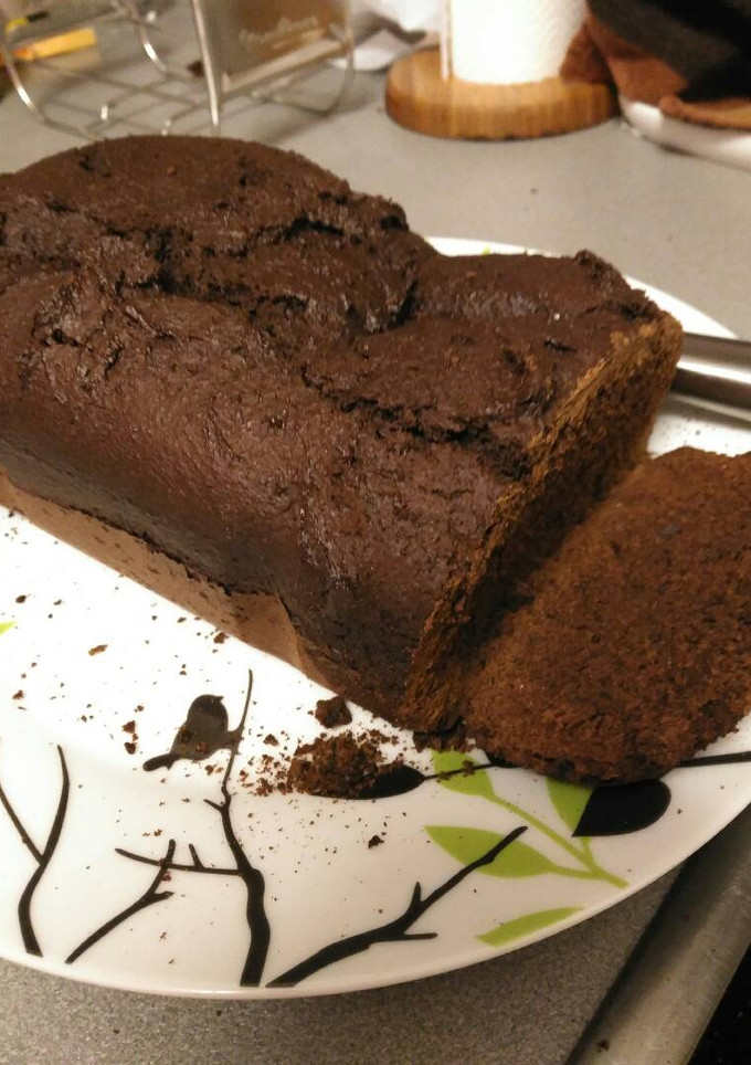 Una foto de Bizcocho algarroba y espelta en panificadora Moulinex