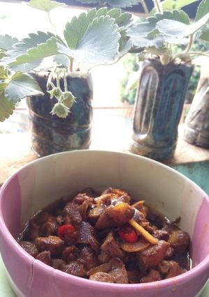 Foto resep Oseng Ati Ampela Pedas Asam Manis