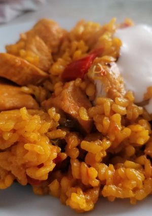 Foto principal de Paella de pollo con alioli