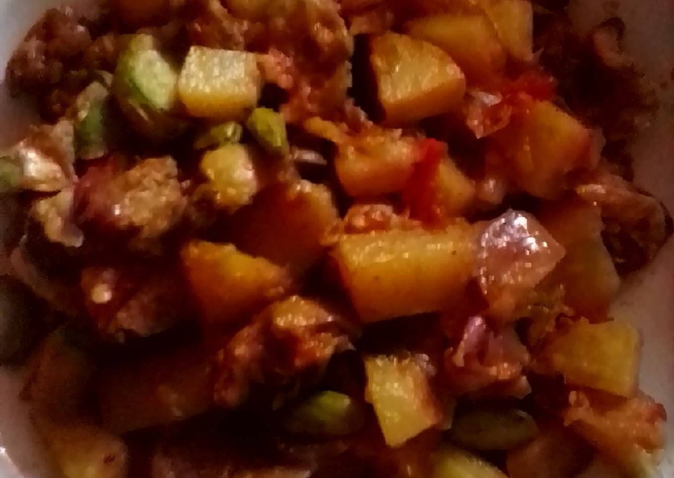Kentang ati ayam balado# 5 resep terbaru ku