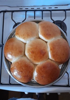 Una foto de Pan para hamburguesas completas (súper grande)