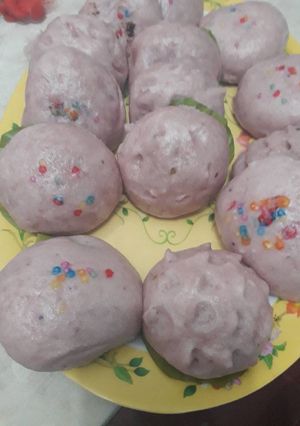 Foto resep Bakpao telo ungu