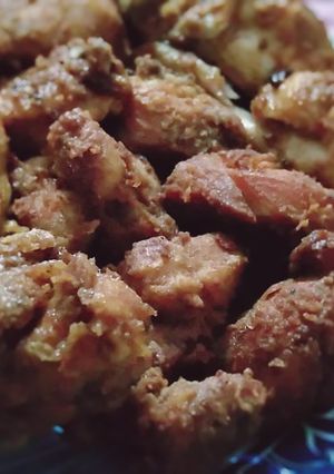 A picture of Fried chicken.