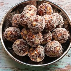 A picture of Dates and Nuts Healthy Laddoo (Sugar Free).