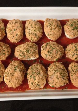 Foto principal de Huevos rellenos 3 ingredientes