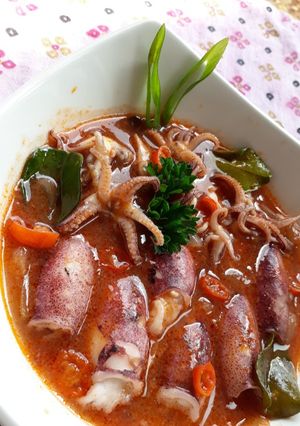 Foto resep Cumi Saus Padang
