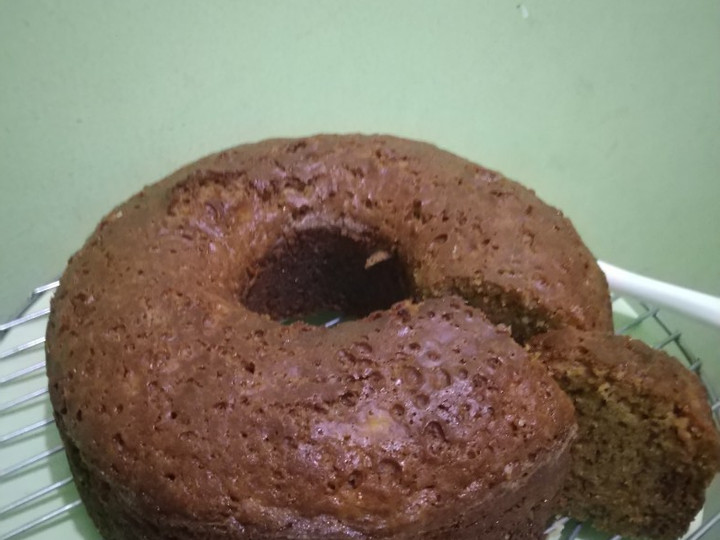 Cara Gampang Menyiapkan Banana cake moist no mixer yang Menggugah Selera