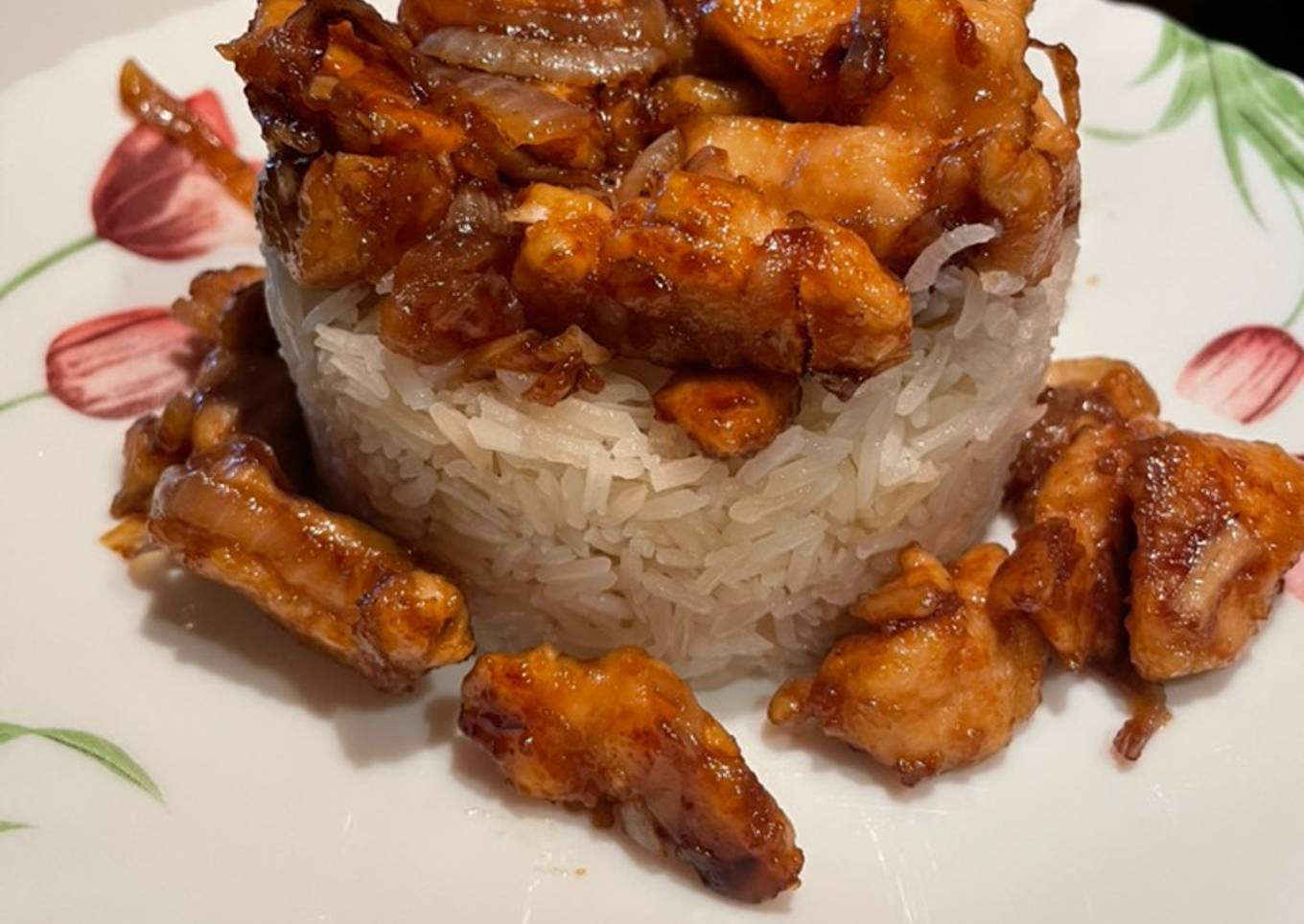 Pollo teriyaki