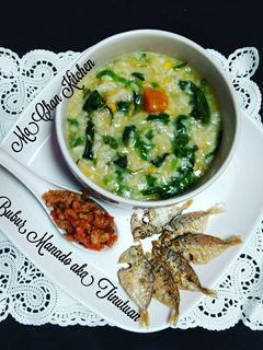 Foto resep Bubur Manado Sambal Tempe