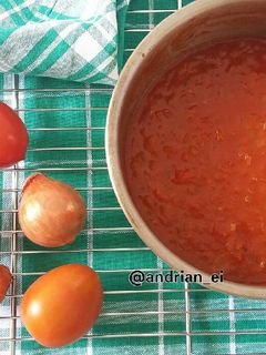 Foto resep Saus Tomat (Napoletan) - Saus Basic Untuk Pizza/Spagetti