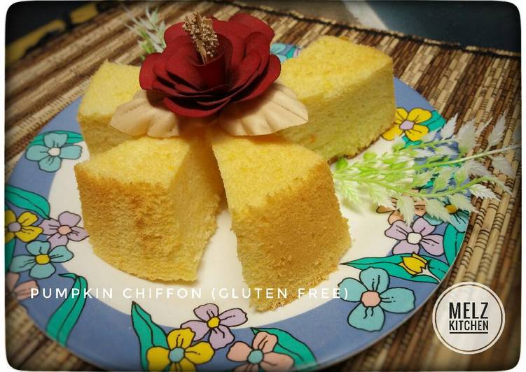 Resep Pumpkin Chiffon (Gluten Free) Anti Gagal