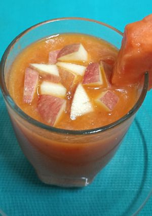 A picture of Sugar Free Apple, Papaya & Ginger Smoothie.