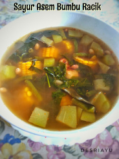 Foto resep Sayur Asem Bumbu Racik