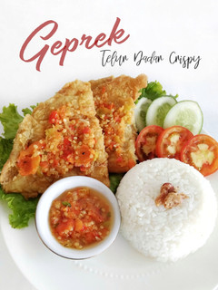 Foto resep Telur crispy geprek