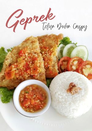 Foto resep Telur crispy geprek