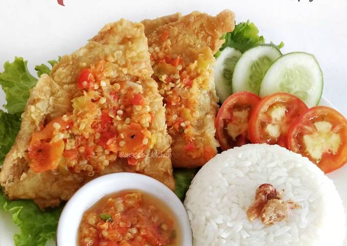 Resep Telur Crispy Geprek Oleh Maccby Kitchen Cookpad