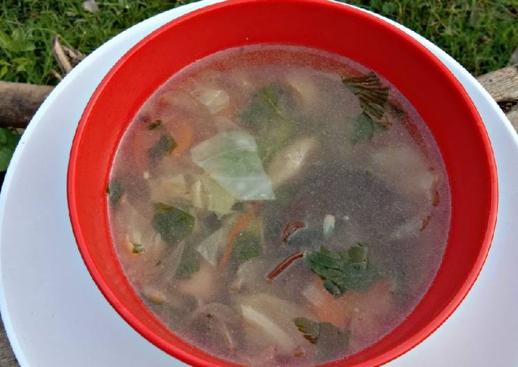 Resep Sup Jamur Pekat, Enak