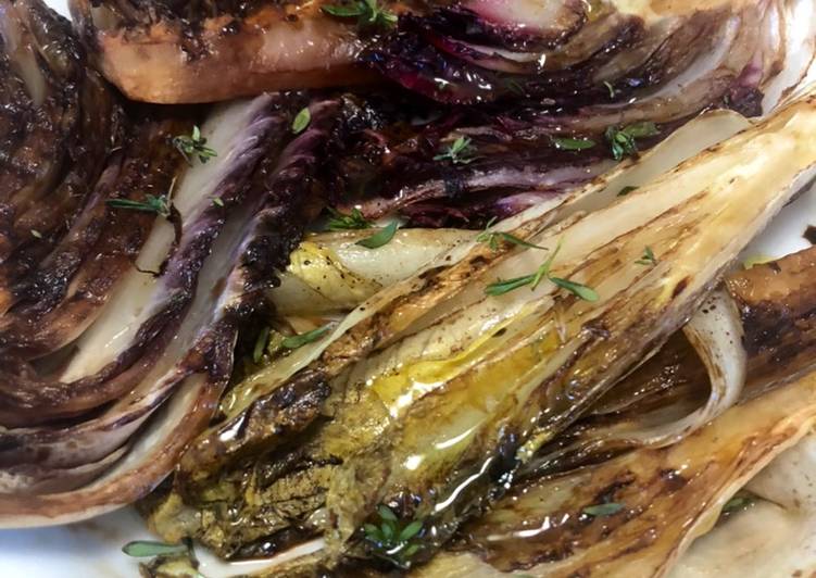 Radicchio e indivia belga 
Grigliati