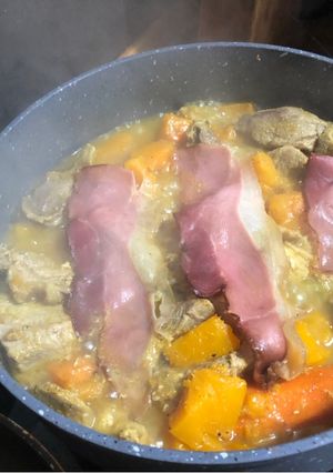 Foto di Spezzatino di maiale alla zucca