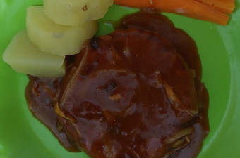 Resep Steak Tempe dengan brown sauce Anti Gagal