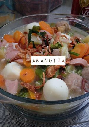Foto resep Sayur Sop Telur Puyuh 