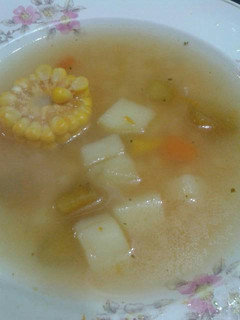 Una foto de Sopa de verduras