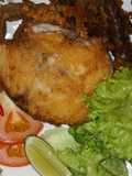 Ikan Tenggiri dan Telur Ikan Goreng Celup Tepung