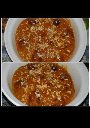 A picture of Malai Kofta.