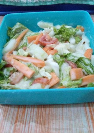 Foto resep Salad Sayur Minimalis