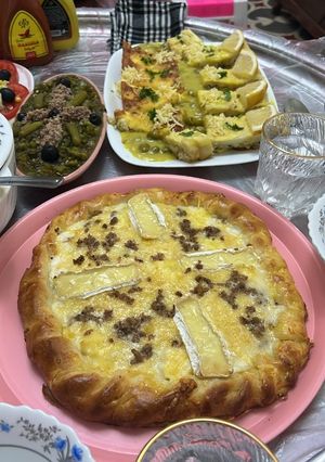صورة لوصفة بيتزا