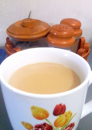 A picture of Cinnamon Milk Tea.