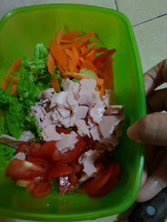 Una foto de Ensalada simple a mi estilo