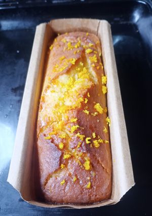 Una foto de Budín de naranja 🧡🍊