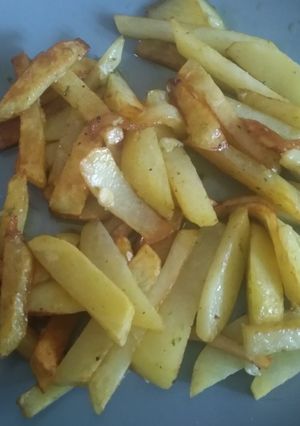 Una foto de Patatas fritas vinagreta