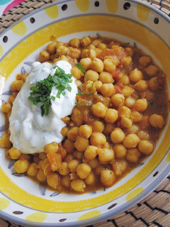 Una foto de Chana Dal de garbanzos