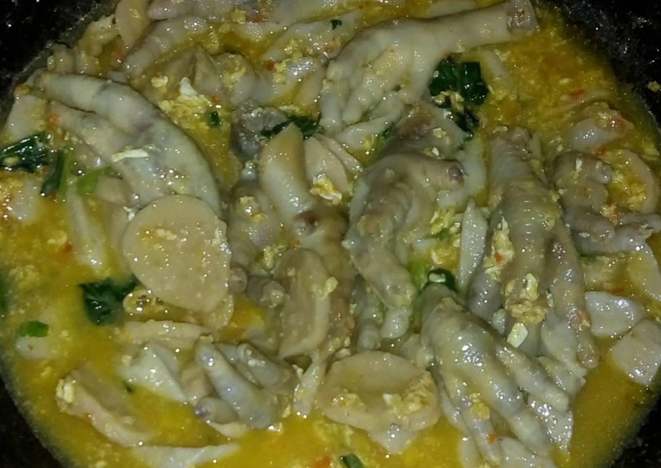 Seblak ceker bakso pedasss mantappp