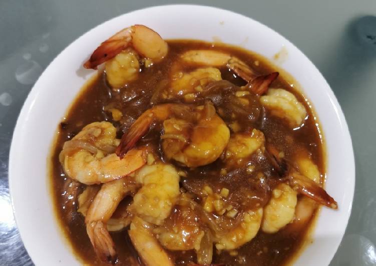 Resep Udang asam manis simple super cepat Anti Gagal