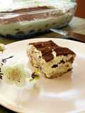 Tiramisu dengan "Egg Drop"