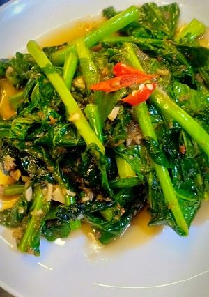 Foto resep Kailan masak sambal terasi