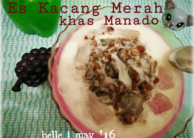 Es Kacang Merah Khas Manado 👌 Legit, Gurih dan Segar!!!