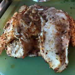 A picture of Flat Chicken. Courtesy of Martha (sort of).