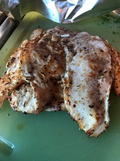 A picture of Flat Chicken. Courtesy of Martha (sort of).
