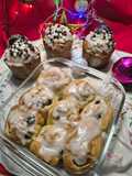 Rolls Pan Dulce Navideño y Mini Pan Dulce Con Chips De Chocolate 🎄⭐🤗