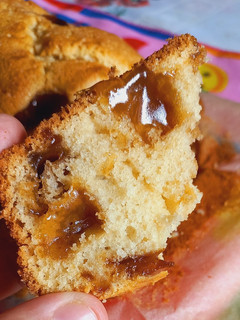 Una foto de Budín de Dulce de Batata🍠 con Chocolate🍫