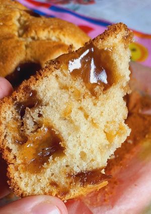Una foto de Budín de Dulce de Batata🍠 con Chocolate🍫