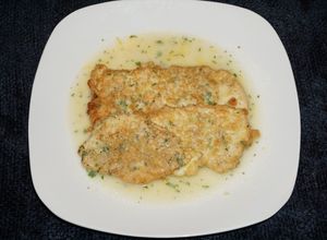 Una foto de FILETES DE POLLO A LA FRANCESA. JON STYLE