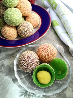 Foto resep Onde-Onde Pelangi